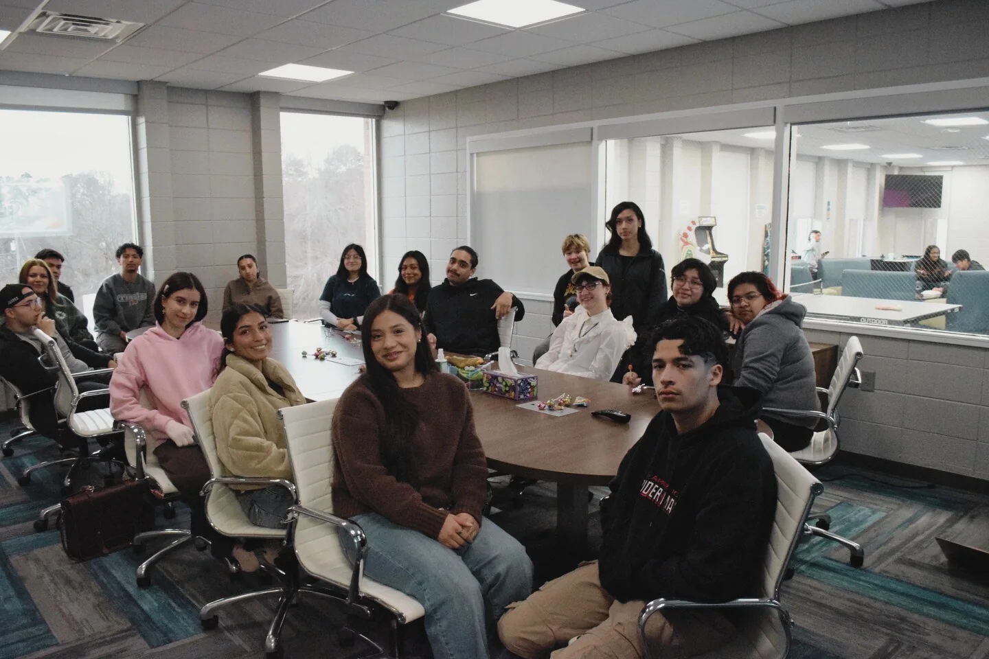 LASO group members connecting